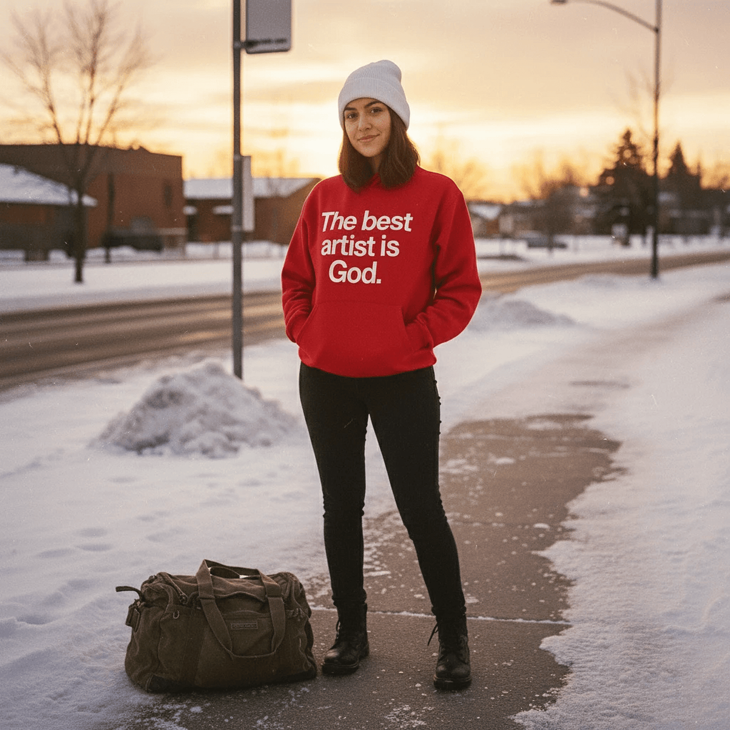 Best Artist Is God Hoodie