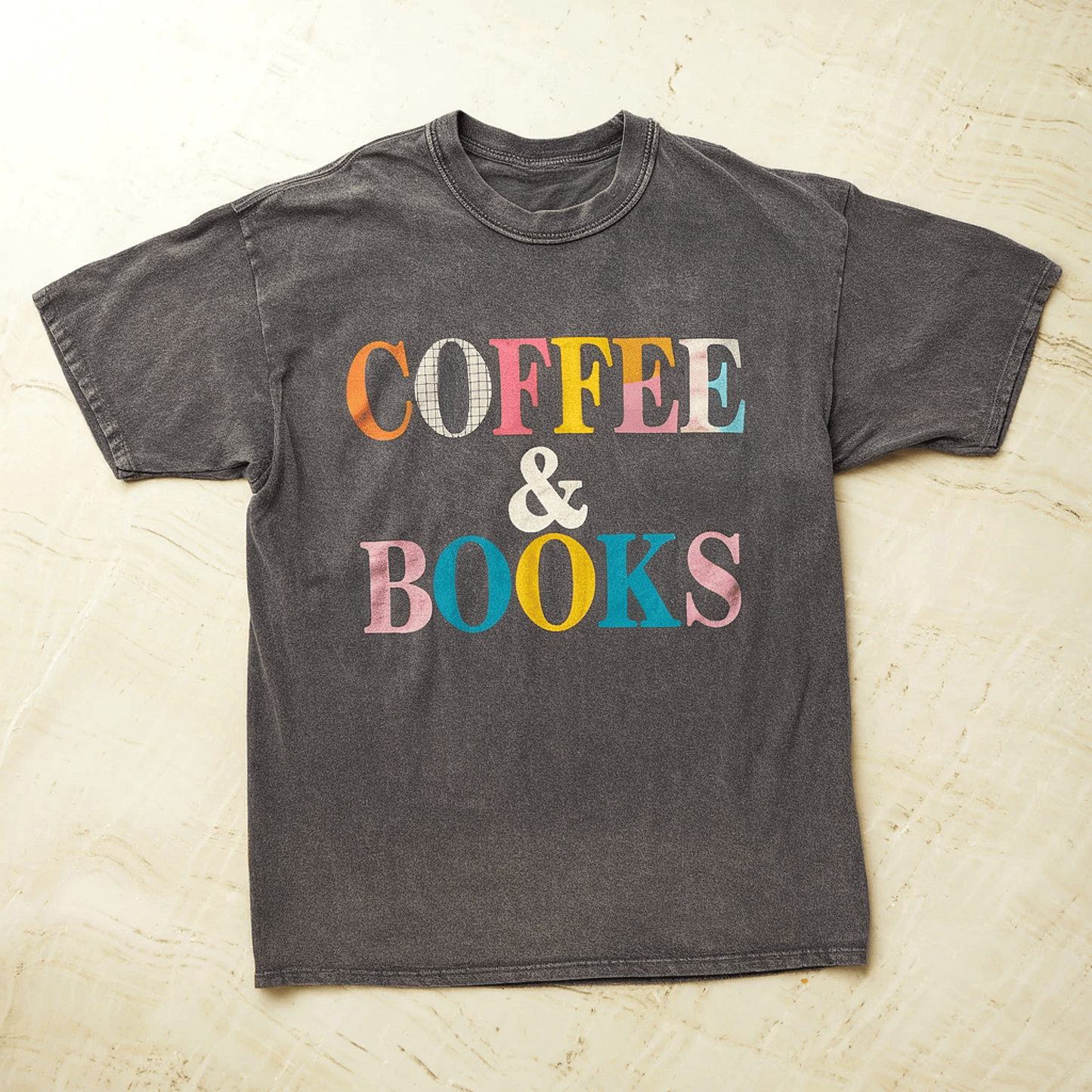 Coffee & Books Tee