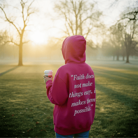 Faith Makes It Possible Hoodie
