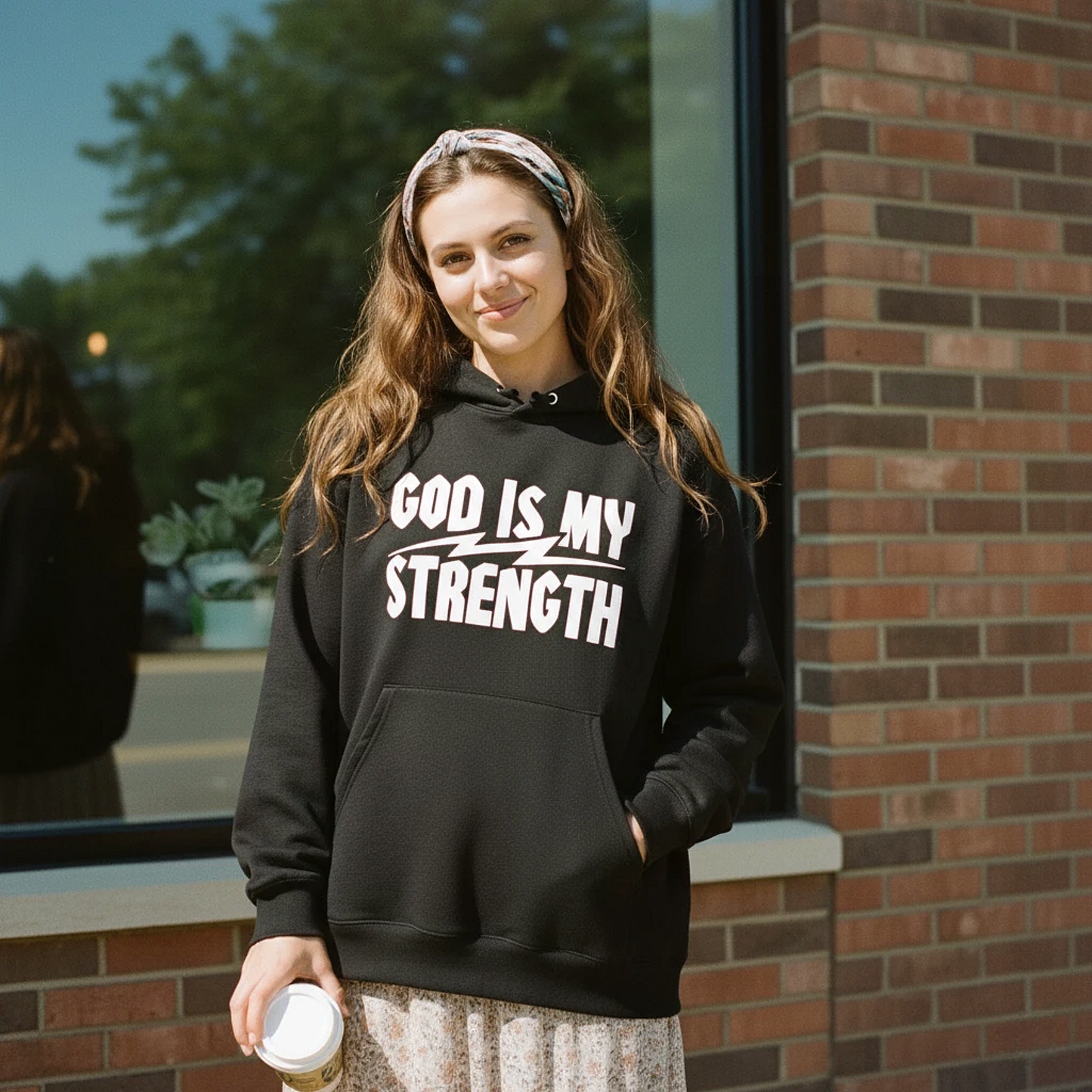 God Is My Strength Hoodie