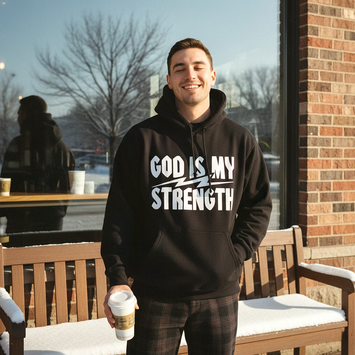 God Is My Strength Hoodie