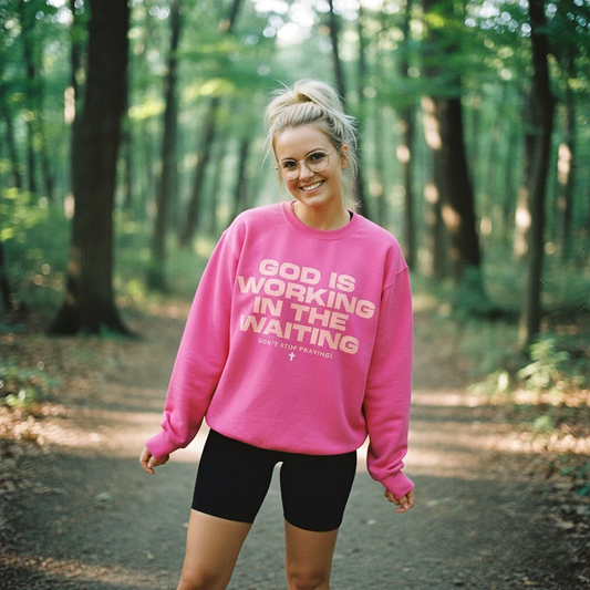 God Is Working Sweatshirt