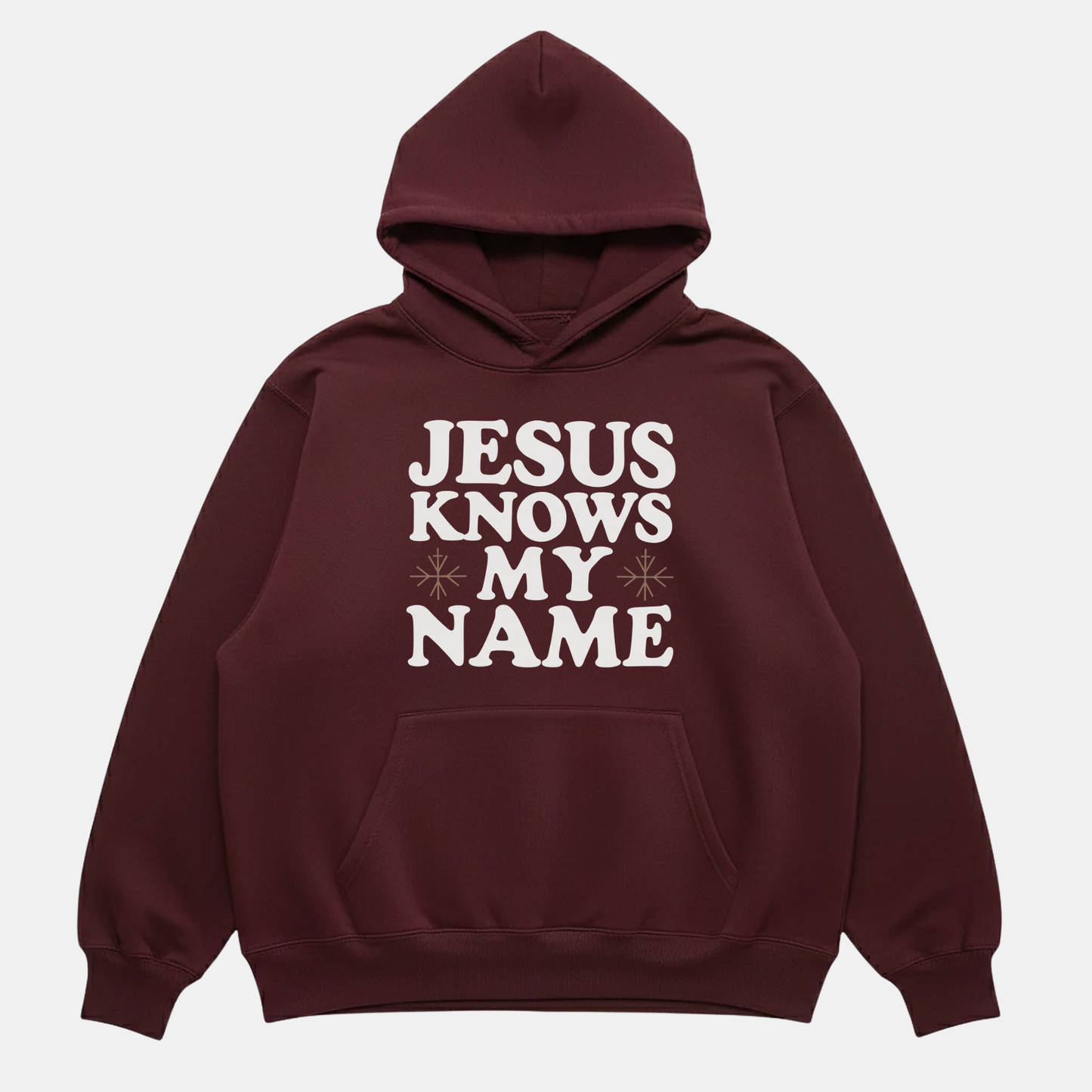 Jesus Knows My Name Hoodie