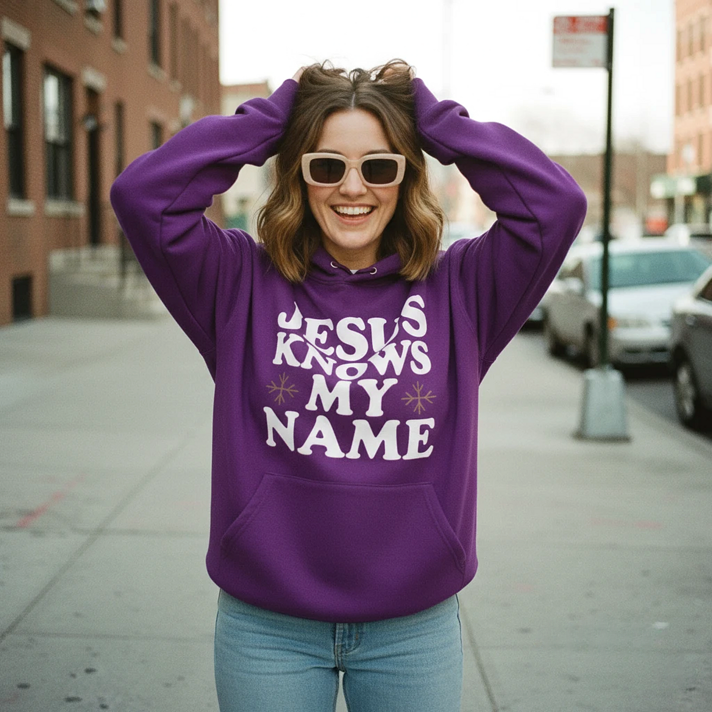 Jesus Knows My Name Hoodie