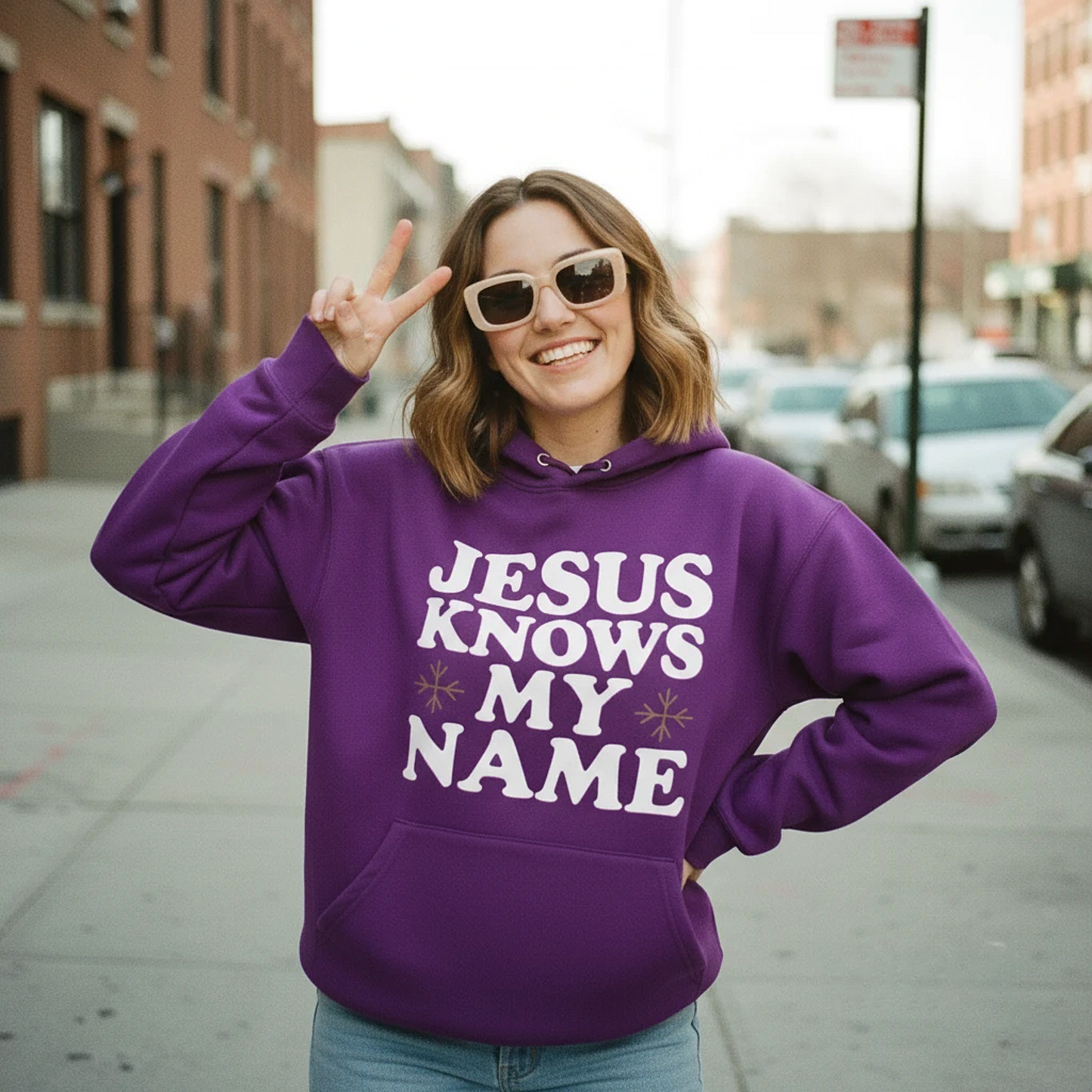 Jesus Knows My Name Hoodie