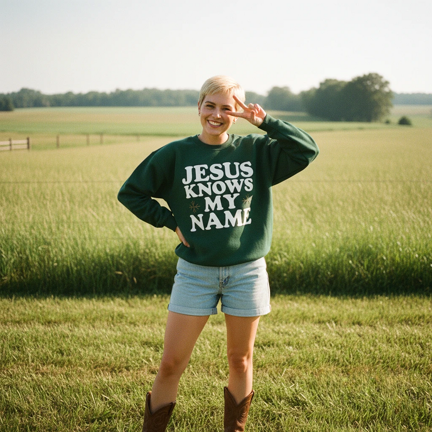 Jesus Knows My Name Sweatshirt