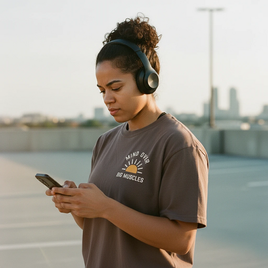 Mind Over Big Muscles Tee