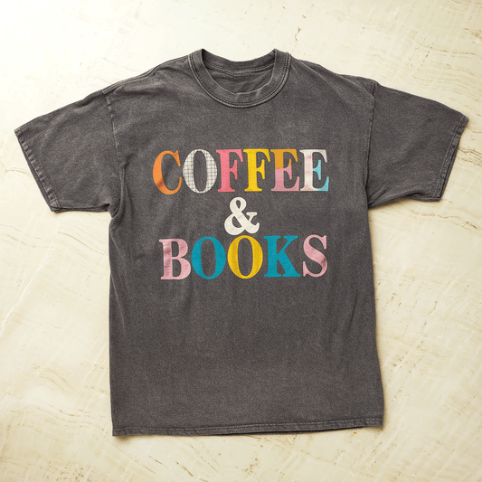 Coffee & Books Tee