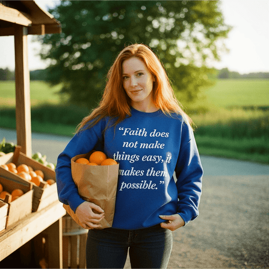 Faith Makes It Possible Sweatshirt