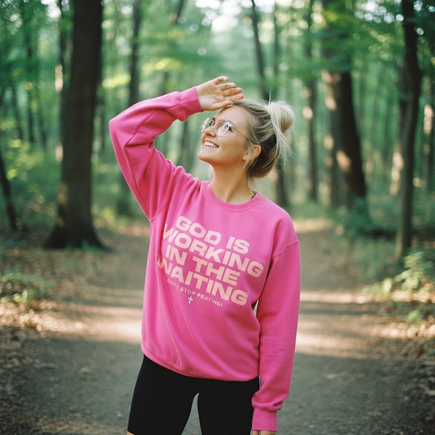 God Is Working Sweatshirt