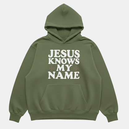 Jesus Knows My Name Hoodie