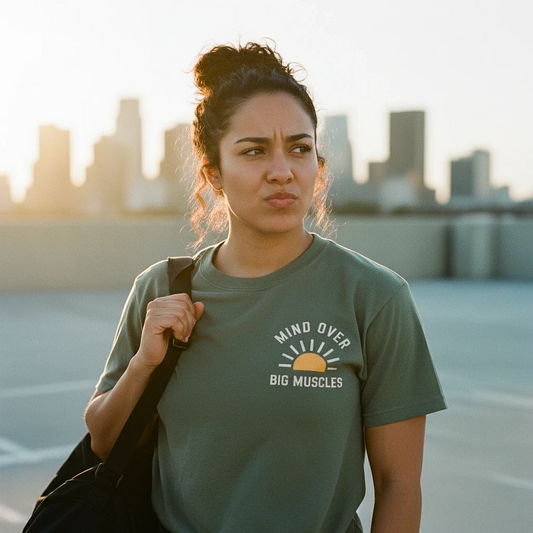 Mind Over Big Muscles Tee
