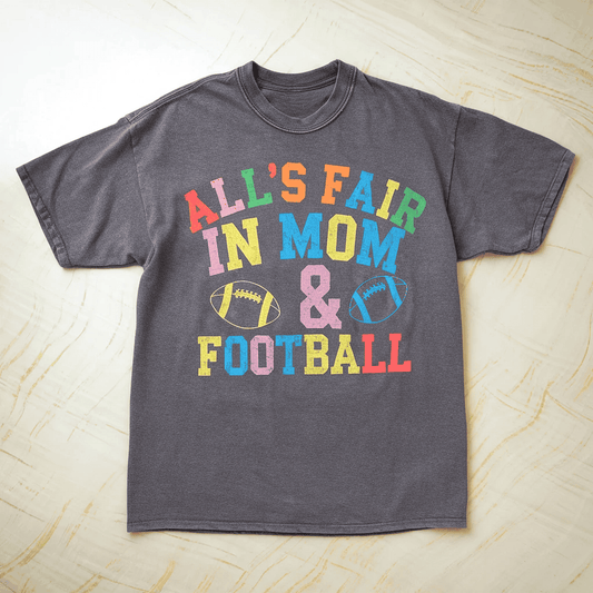 Mom & Football Tee